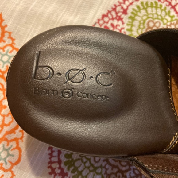 B.O.C. Brown Clogs 11M - Picture 6 of 13